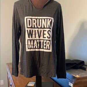 Black Graphic Hoodie